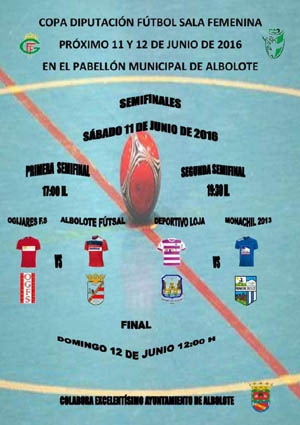 Cartel de la Fase Final de la Copa Diputación