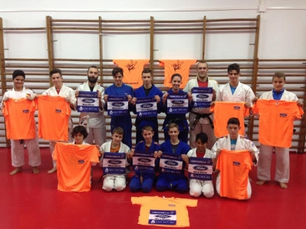 Miembros de la delegación del Club de Judo Chinchilla que participará en el Torneo Internacional de Avilés. 