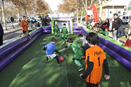 Uno de los partidillos de futbol 3 de la Copa Titanitos 