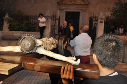 Imagen del Vía Crucis de la Semana Santa de Albolote 