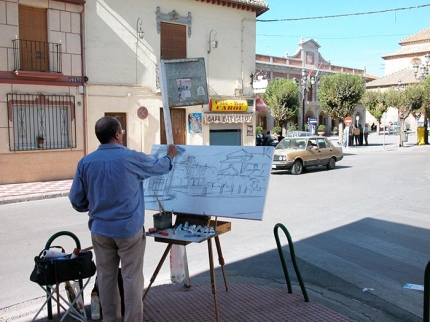 Imagen de archivo de uno de las ediciones anteriores del Premio AQA de Pintura Rápida