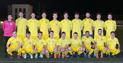 Plantilla del equipo juvenil A del Albolote Soccer en esta pasada temporada 