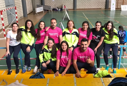 Integrantes del equipo Albolote CV`16 que participó en la reciente fase de ascenso de categoría.