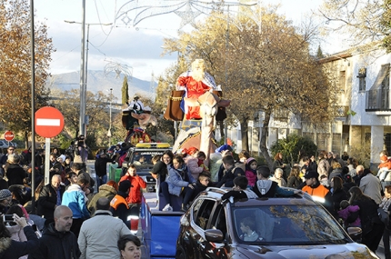 Inicio de la cabalgata de El Chaparral desde la Plaza de las Flores.