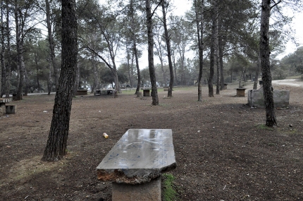 Imagen de la Placeta de la Reina a mediodía del domingo 4 de febrero. 