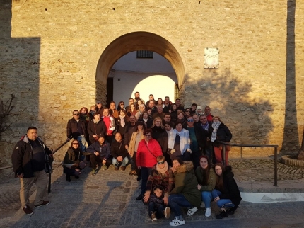 Grupo de viajeros que disfrutaron del fin de semana en la provincia de Cádiz