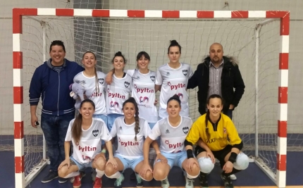 Integrantes del Albolote Futsal femenino. 