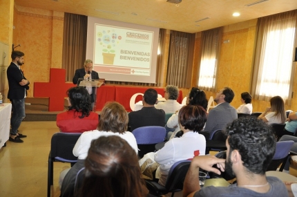 Inauguración del congreso provincial de Cruz Roja en el OAL Promoción Económica y Empleo 