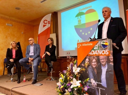 Acto de campaña de Ciudadanos en Albolote