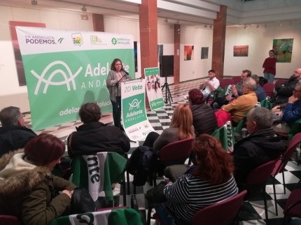 Acto de campaña de Adelante Andalucía 