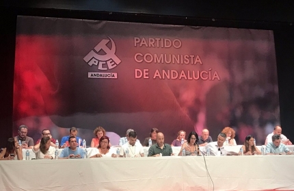 Una foto de archivo del congreso del PCA celebrado en Albolote en 2017