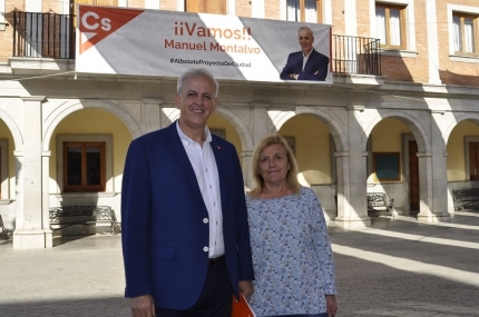 Manuel Montalvo y Carmen Calderay, candidatos de Ciudadanos 