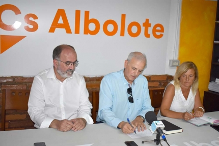 Rueda de prensa de Ciudadanos de archivo 