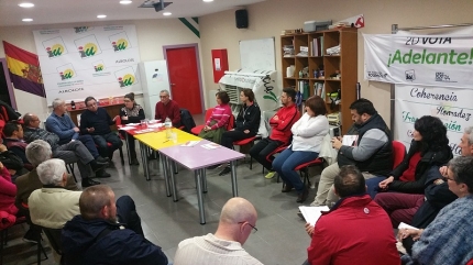 Asamblea de IU en una foto de archivo