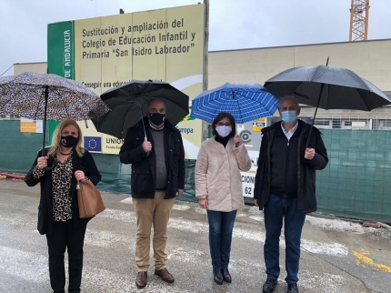 Concejales de Ciudadanos con la Parlamentaria  