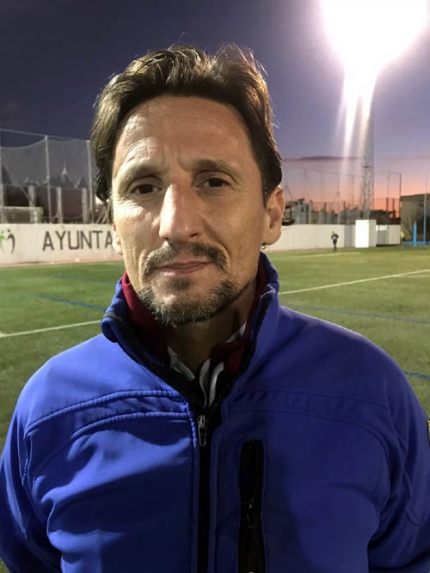 Juan Francisco Concepción `Tato`, entrenador del CF Imperio (AI)