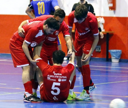 El Herogra Albolote sigue en la senda para lograr el ascenso de categoría (ALBOLOTE FUTSAL)