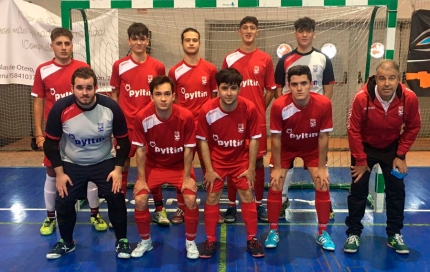 Equipo juvenil del Albolote Pyltin Futsal 