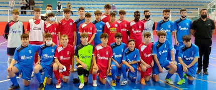 Plantilla del equipo cadete del Albolote Futsal en la temporada 2020-21 (ALBOLOTE FUTSAL)