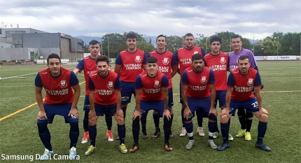 Once inicial del CF Imperio en el partido ante Vegas del Genil At. 