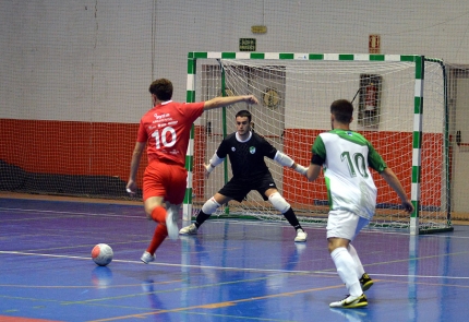 El Albolote Herogra empató su partido de rivalidad provincial ante Futsal Alhendín (J. PALMA)