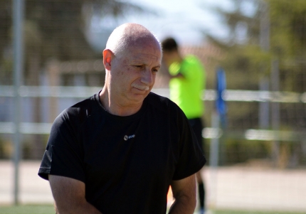 Miguel Álvarez, entrenador del CF Imperio (J. PALMA)