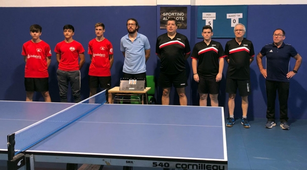 Equipo del Albolut 2002 que se midió al Guadix TM el pasado sábado