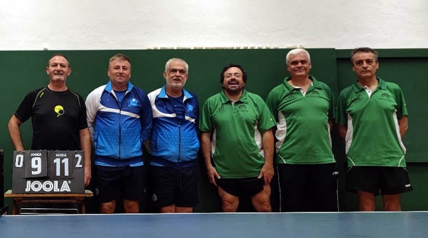 Equipo del Club de Tenis de Mesa Albolote 