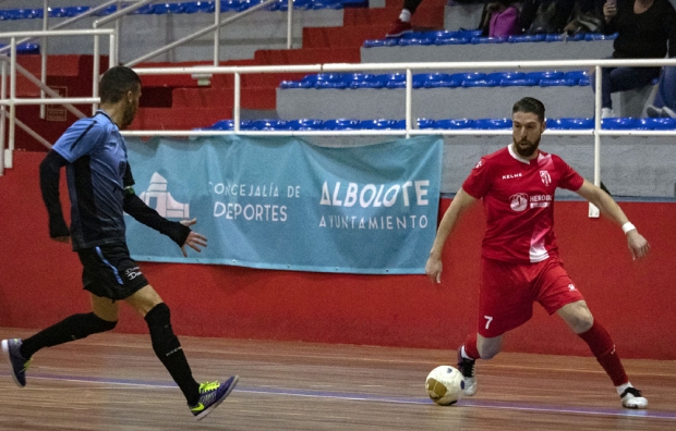 El Albolote Herogra sumará los tres puntos de esta jornada sin jugar su partido (ÁLVARO BARBERO / ALBOLOTE FUTSAL)