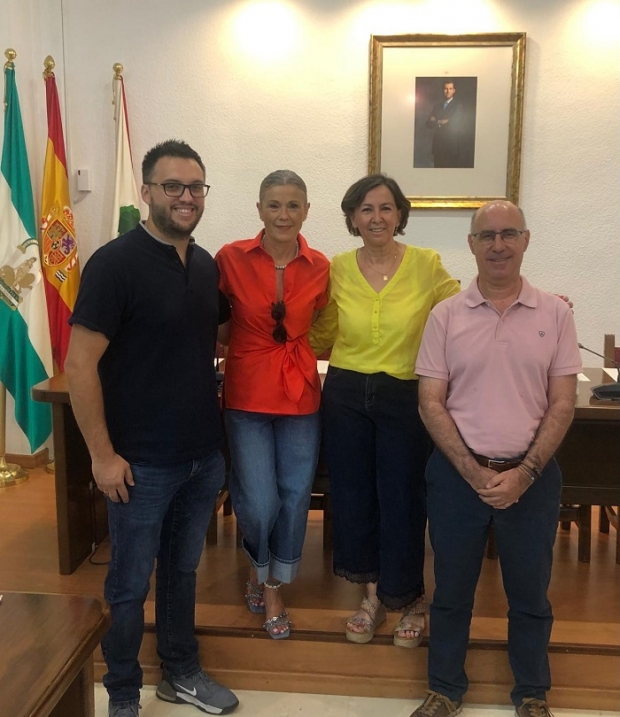Concejales del grupo socialista en el Ayuntamiento de Albolote 