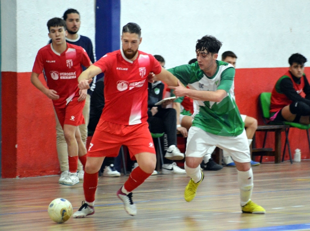 El Albolote Herogra recibe este martes al At. Mengíbar en la previa de la Copa del Rey (J. PALMA)